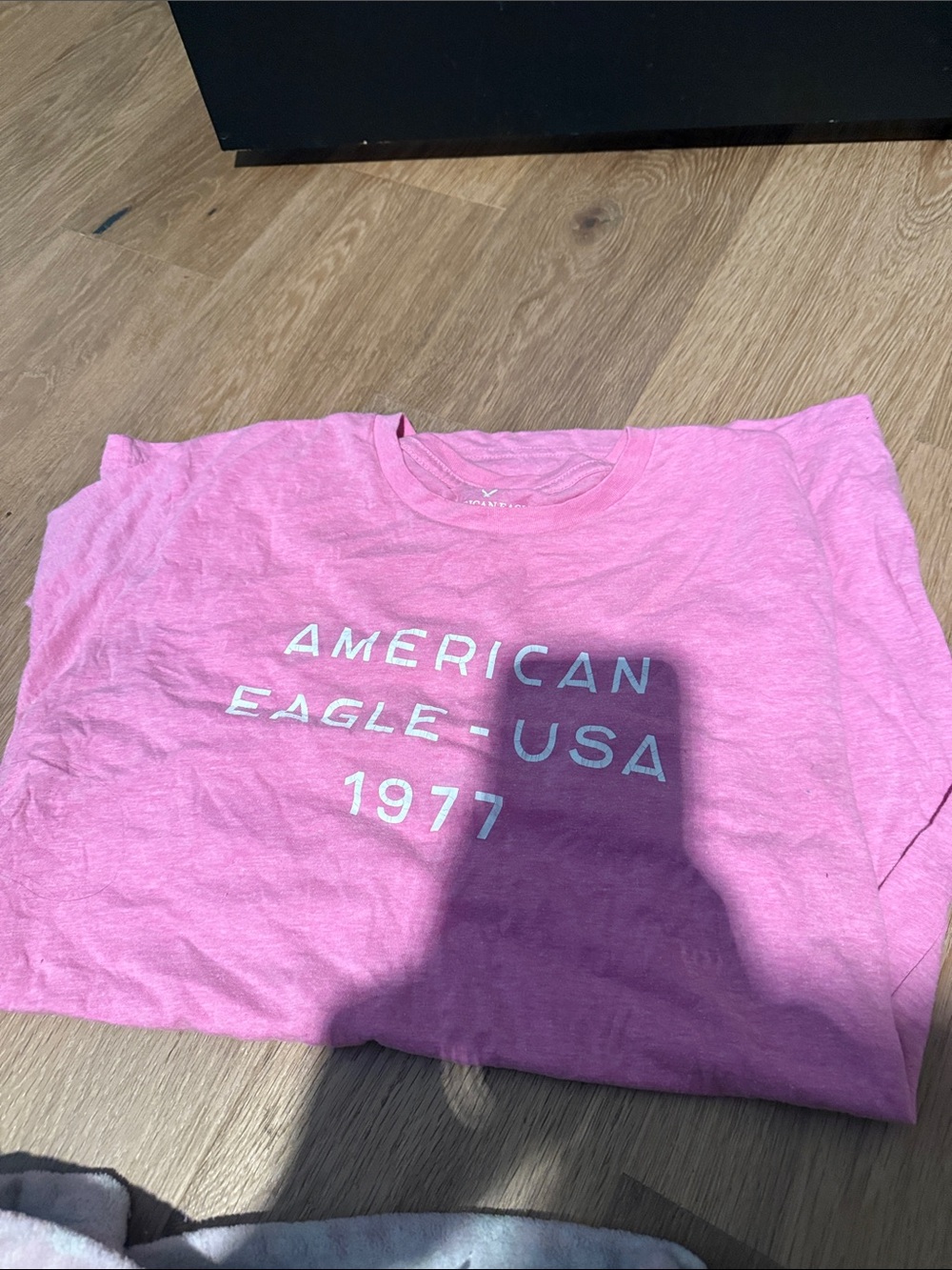 American Eagle Outfitters Pink Graphic Tee